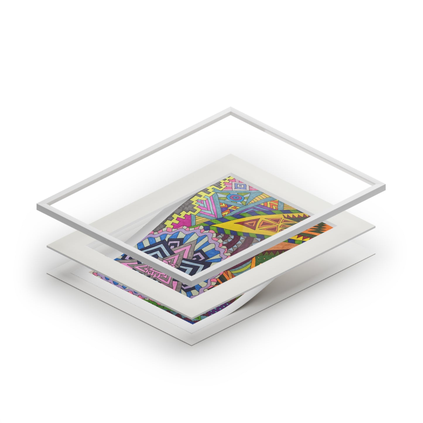 Fine Art Prints (Passepartout Paper Frame)