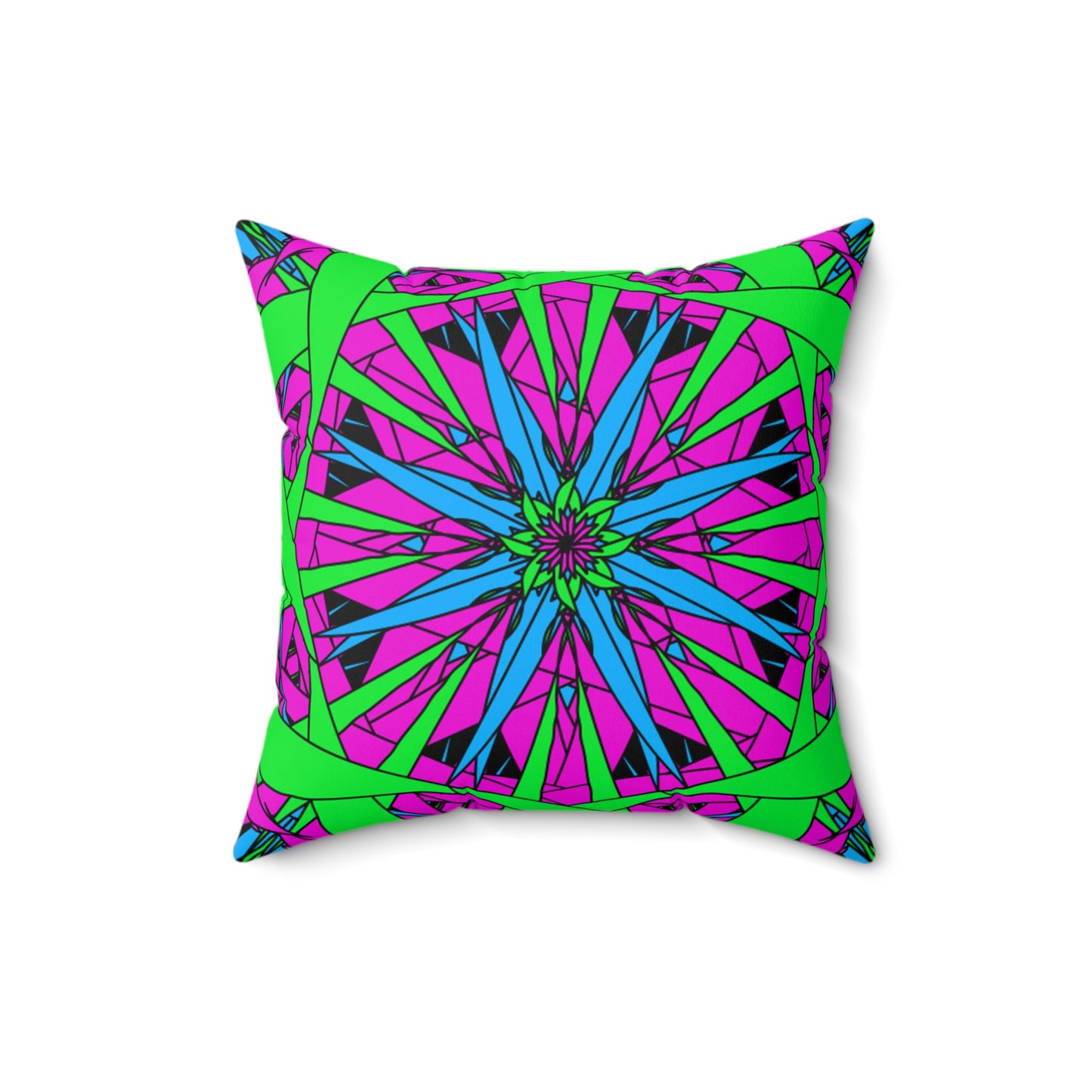 Spun Polyester Square Pillow