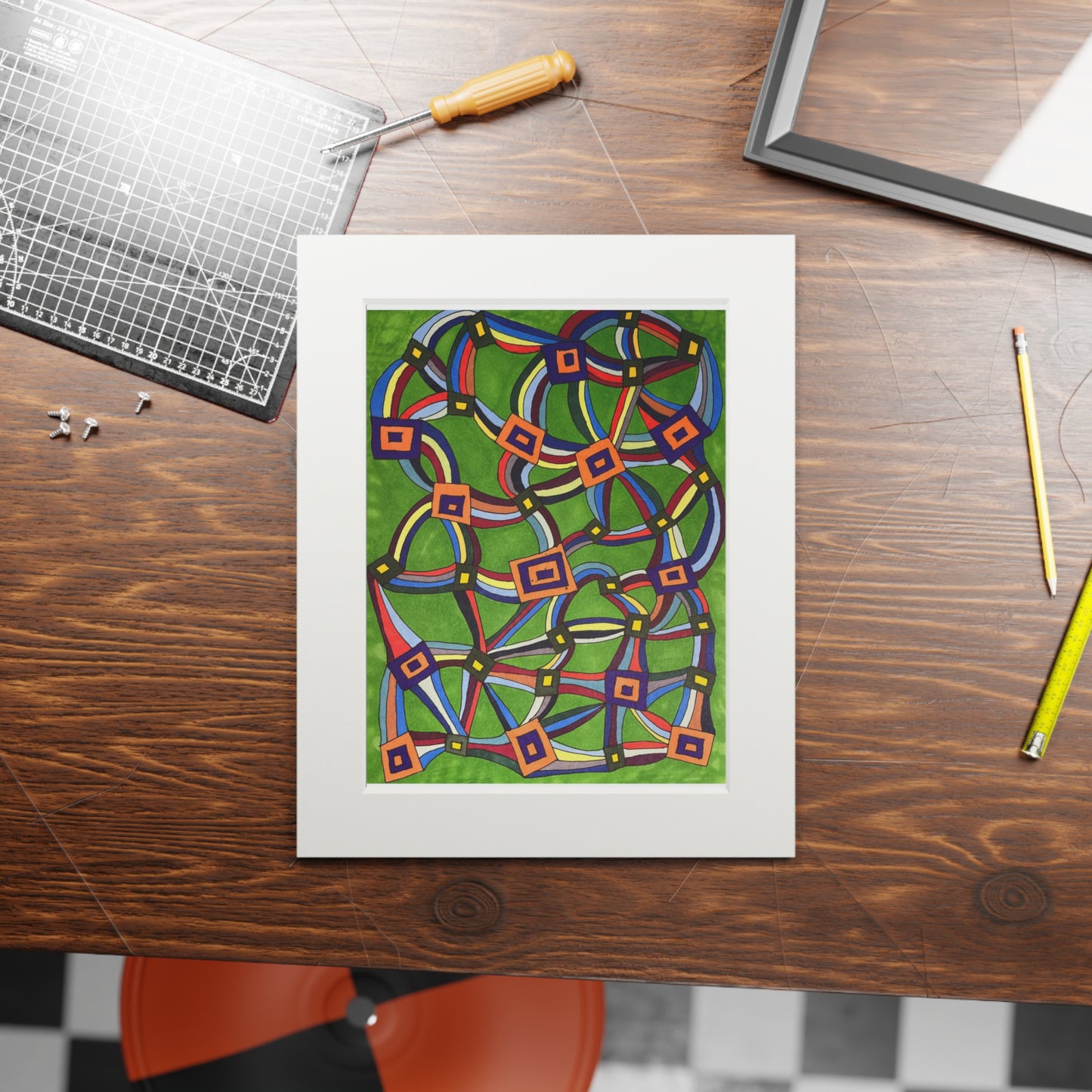 Fine Art Prints (Passepartout Paper Frame)