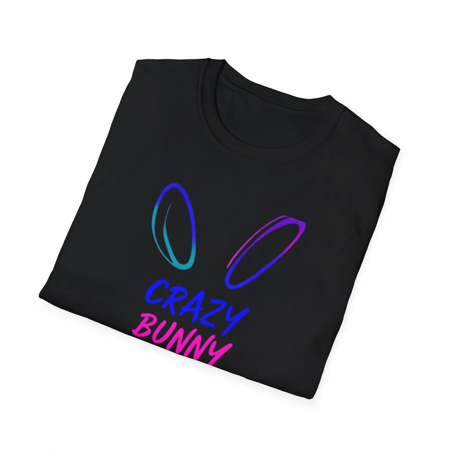 Crazy Bunny Lady T-Shirt, Funny Quote Bunny Lover Tee, Rabbit Obsessed Shirt, Hilarious Bunny Graphic Top, Animal Enthusiast Gift