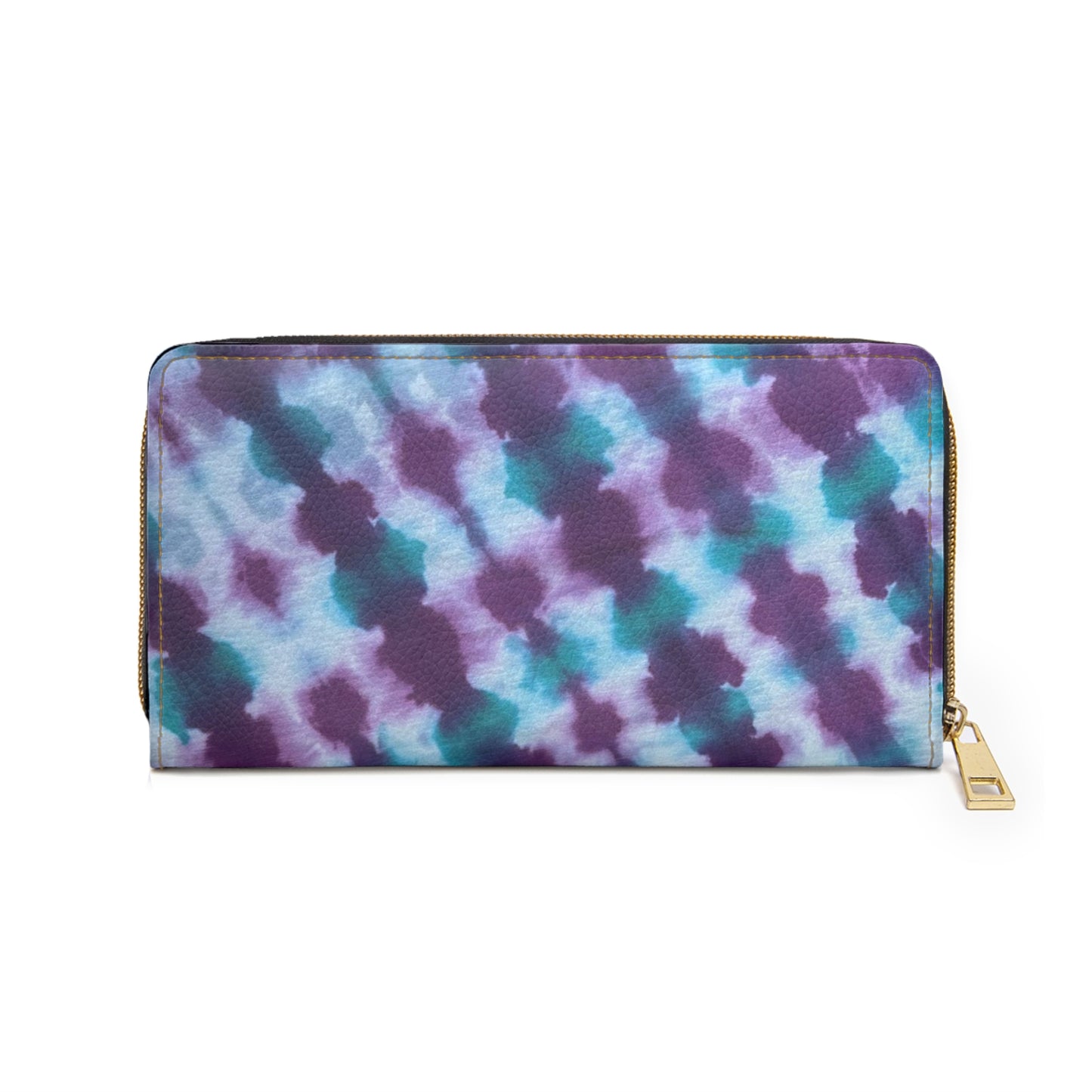 Tye dye stripe Zipper Wallet