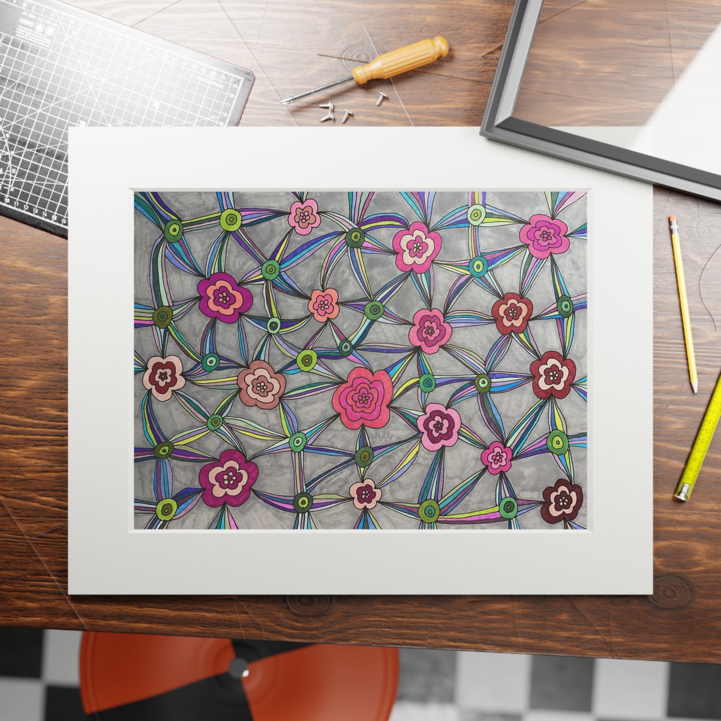 Fine Art Prints (Passepartout Paper Frame)