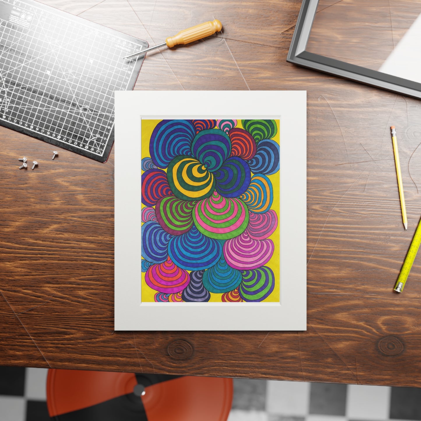 Fine Art Prints (Passepartout Paper Frame)