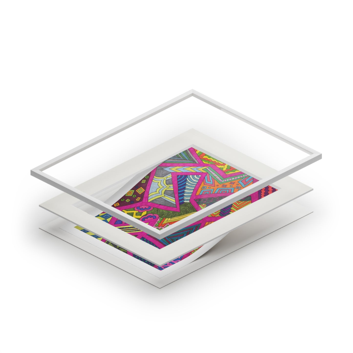 Fine Art Prints (Passepartout Paper Frame)