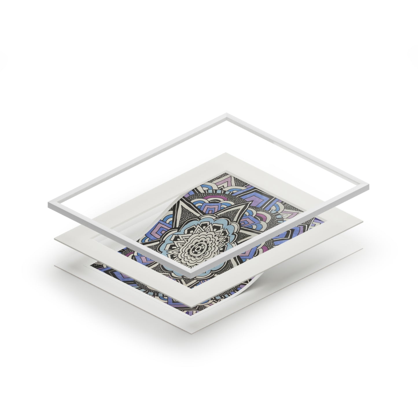 Fine Art Prints (Passepartout Paper Frame)