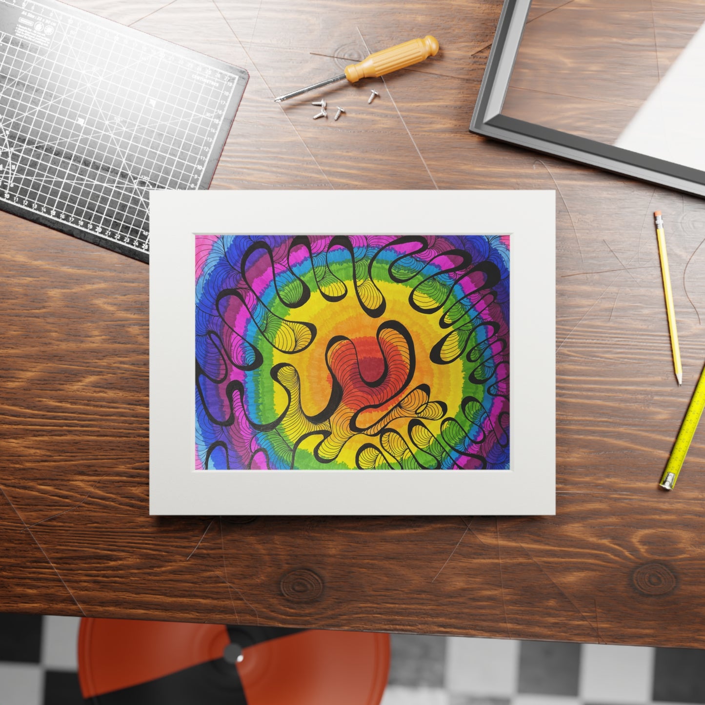 Fine Art Prints (Passepartout Paper Frame)