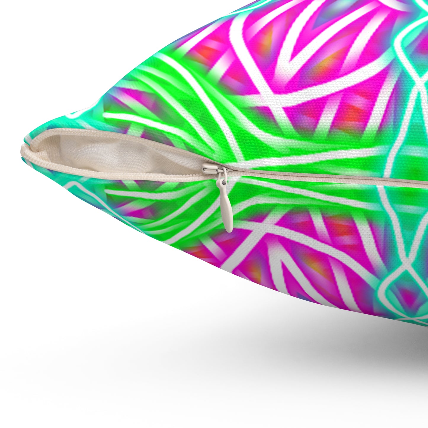 Spun Polyester Square Pillow