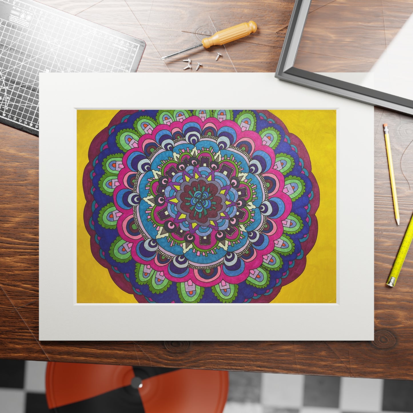Fine Art Prints (Passepartout Paper Frame)