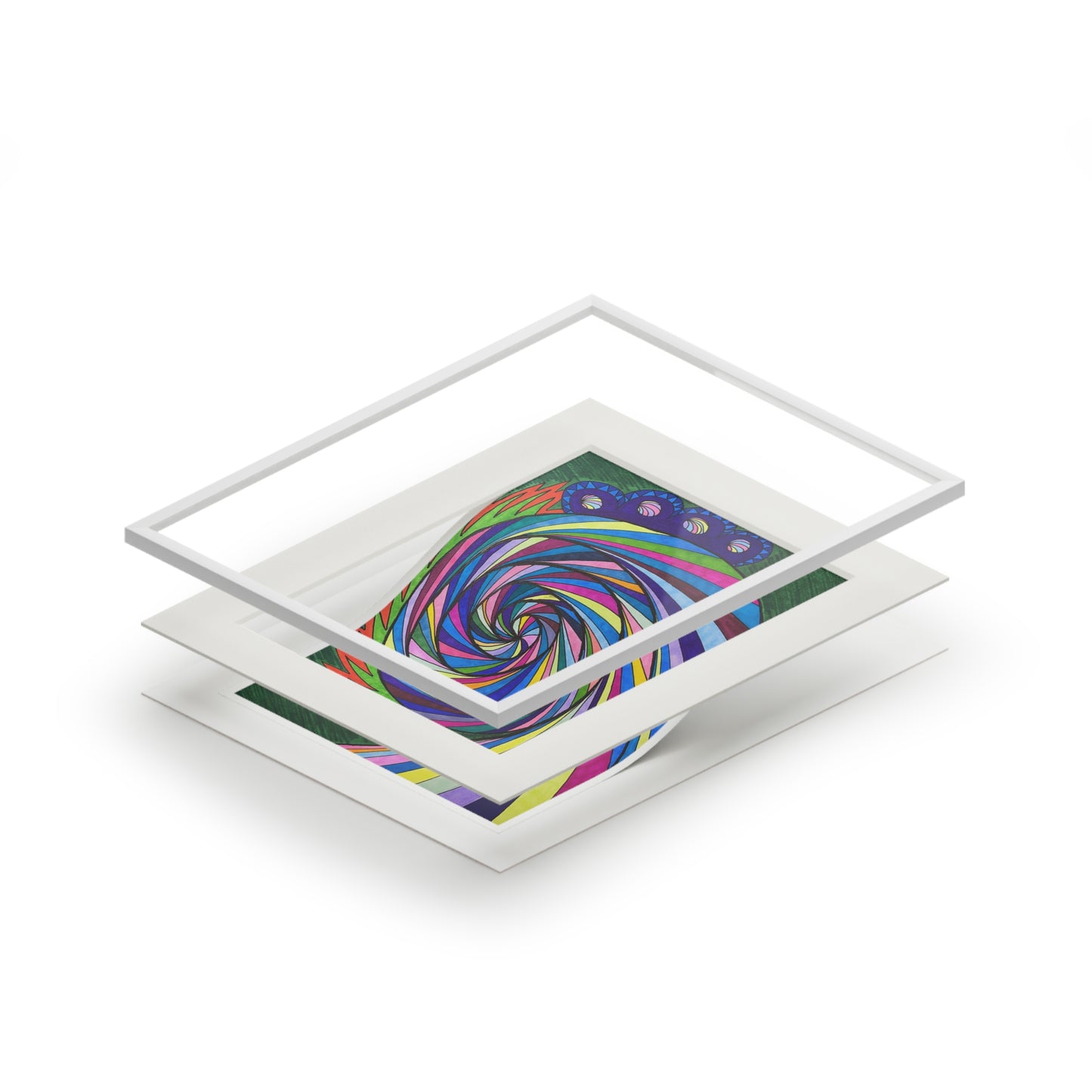 Fine Art Prints (Passepartout Paper Frame)
