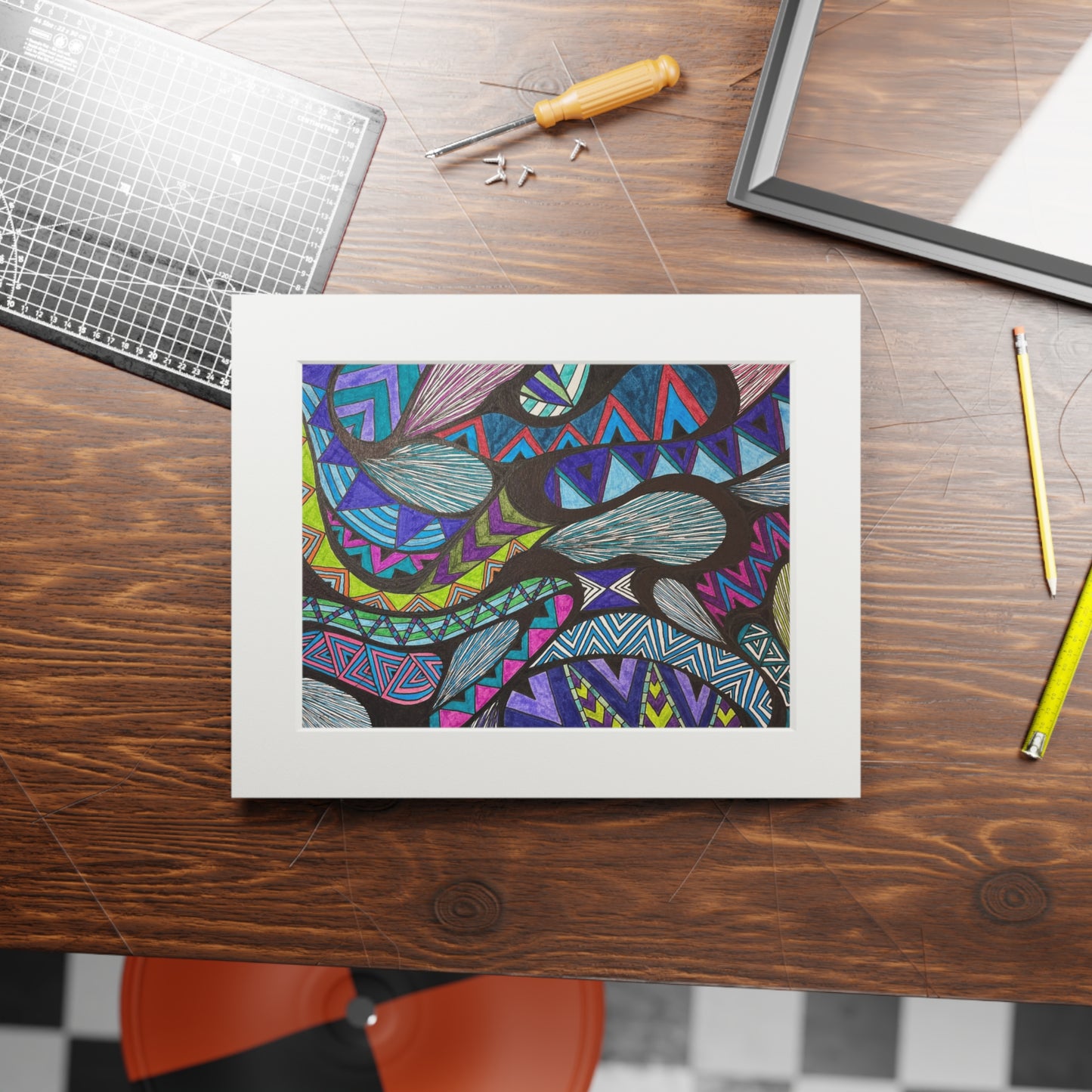 Fine Art Prints (Passepartout Paper Frame)