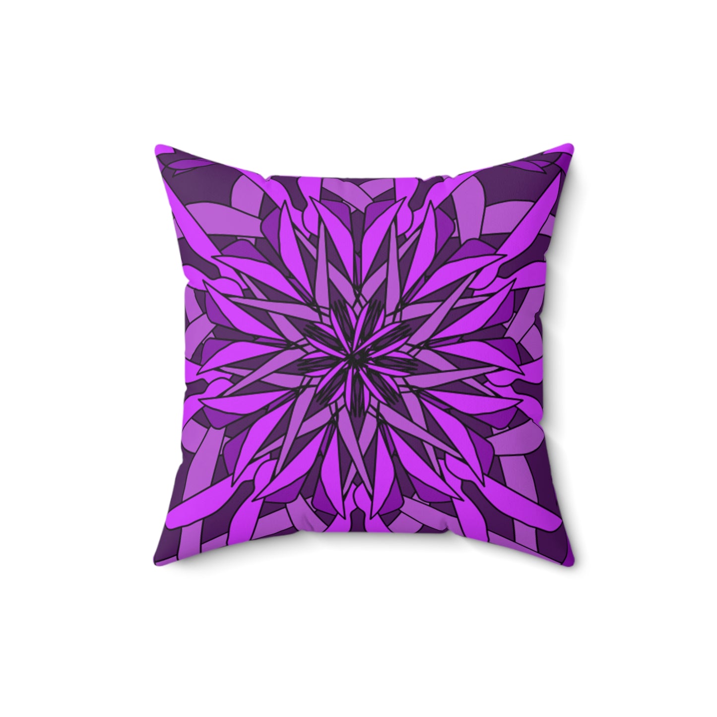 Spun Polyester Square Pillow