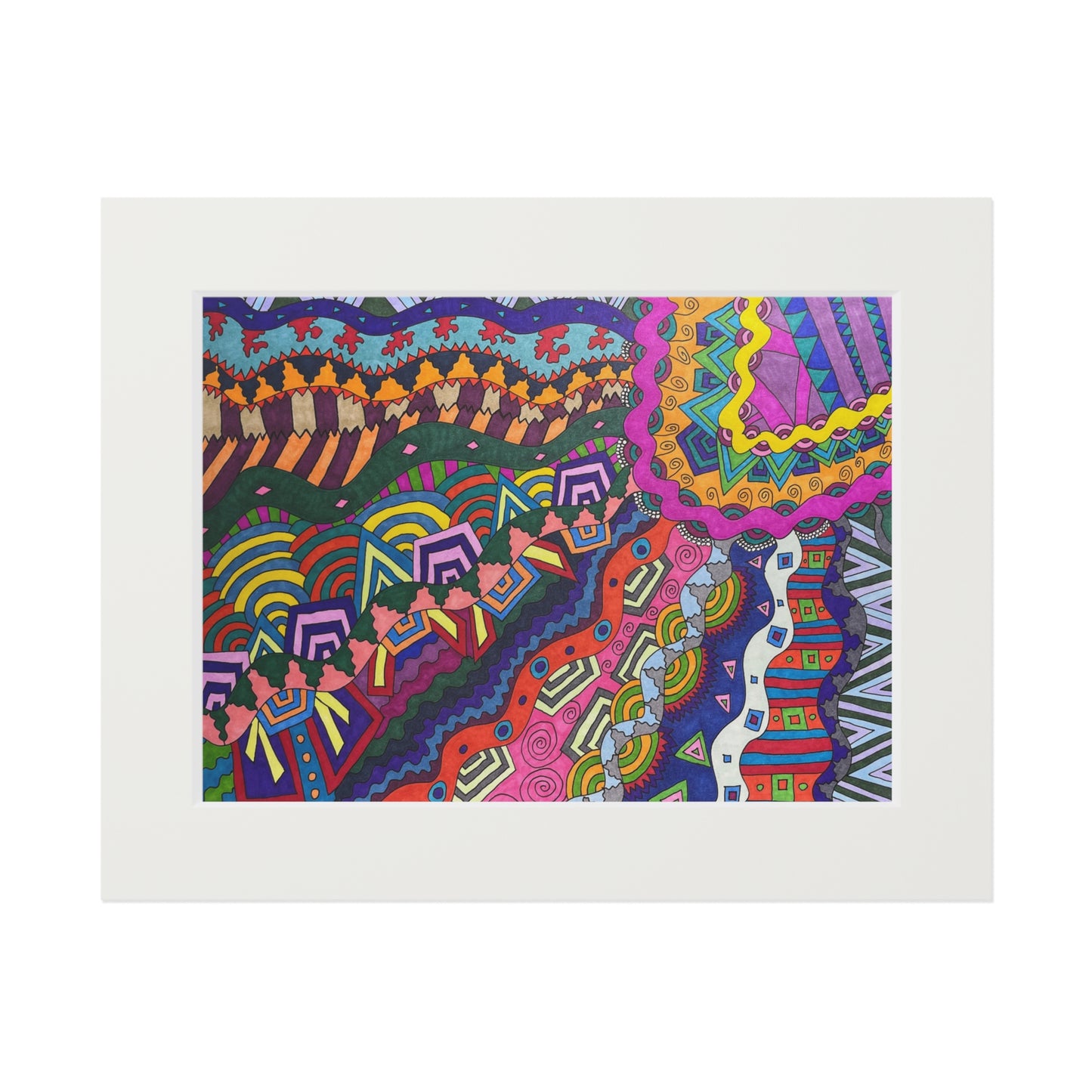 Fine Art Prints (Passepartout Paper Frame)