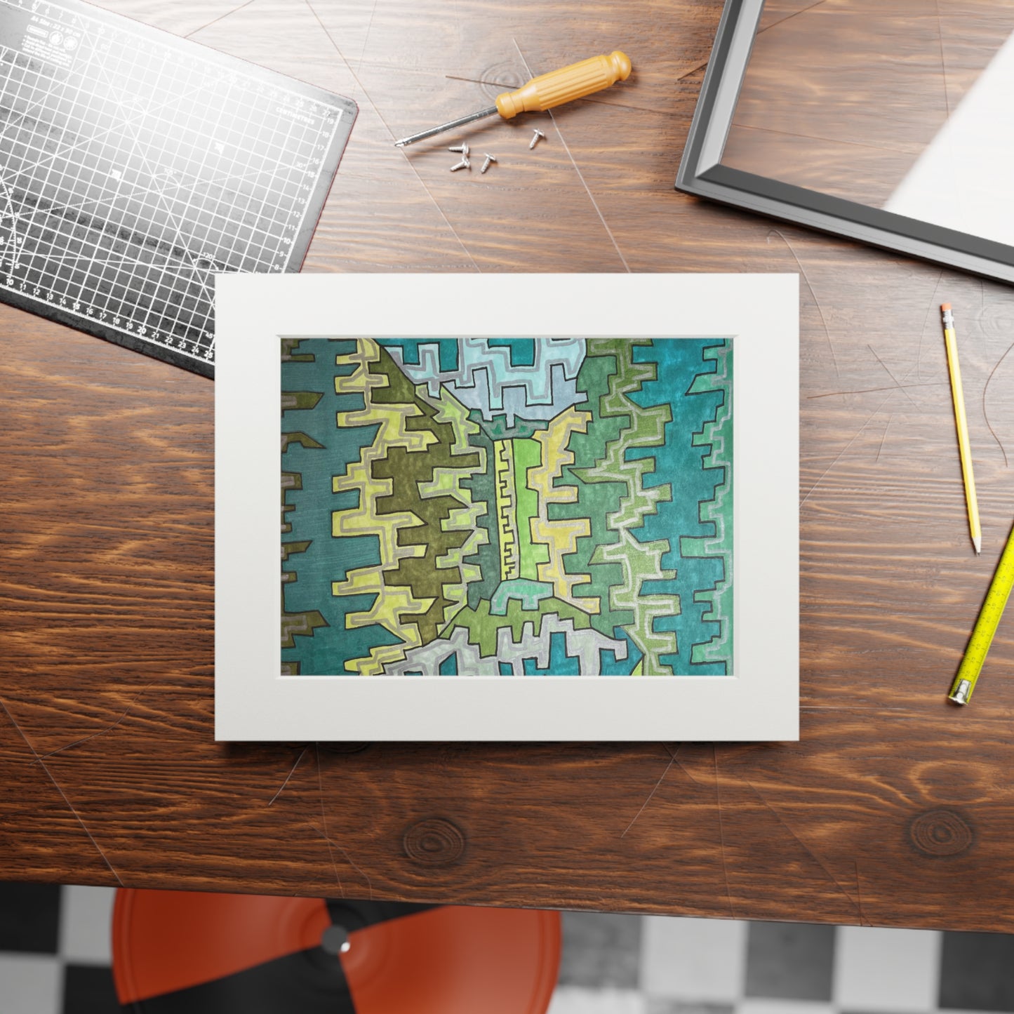 Fine Art Prints (Passepartout Paper Frame)