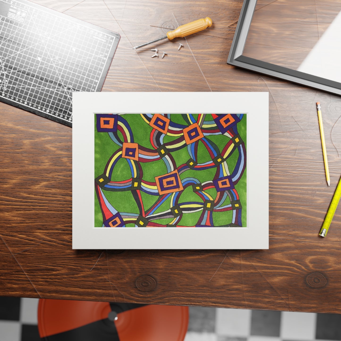 Fine Art Prints (Passepartout Paper Frame)
