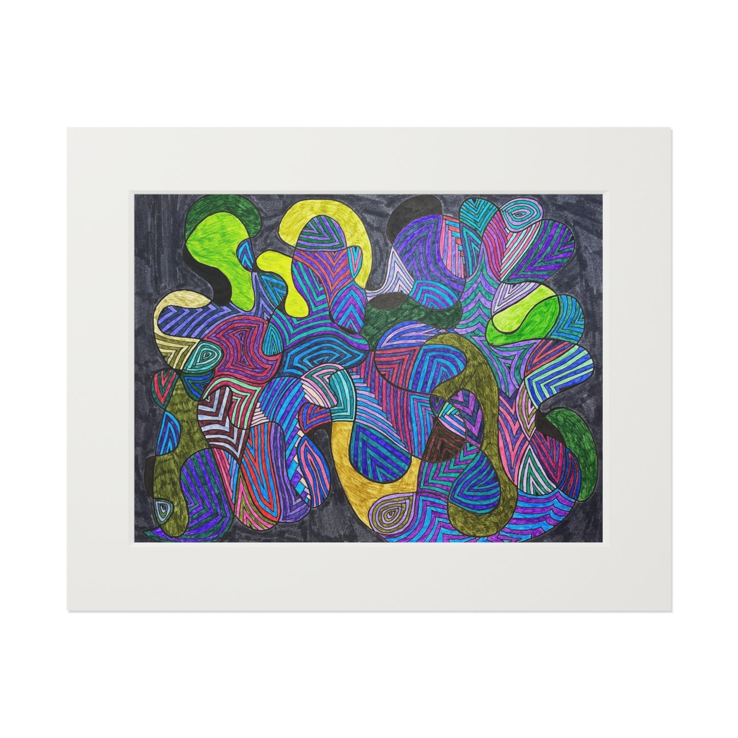 Fine Art Prints (Passepartout Paper Frame)