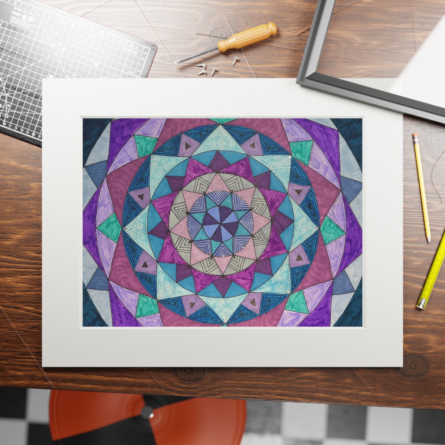 Fine Art Prints (Passepartout Paper Frame)