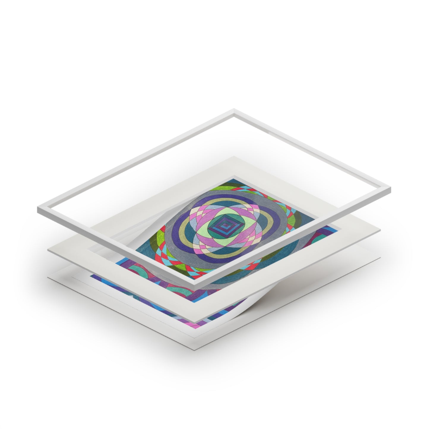Fine Art Prints (Passepartout Paper Frame)