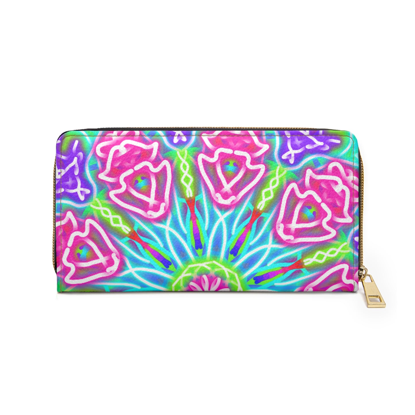 Kaleidoscopes design Zipper Wallet