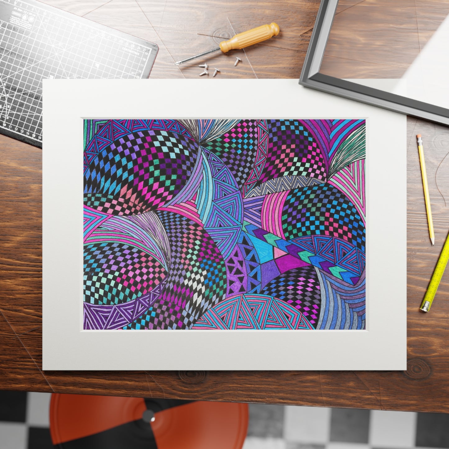 Fine Art Prints (Passepartout Paper Frame)