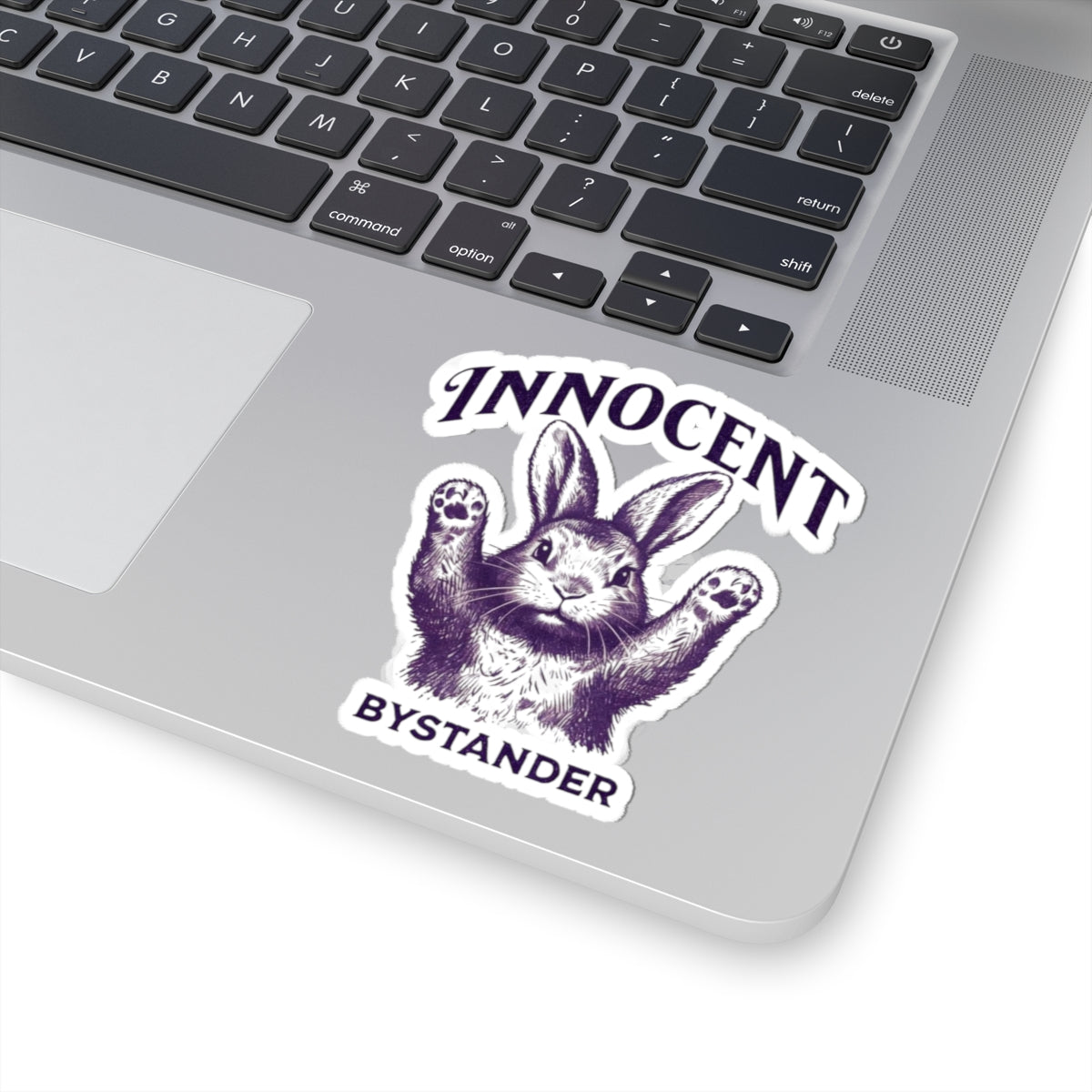 Innocent Bystander Stickers - Cute Bunny Decals, Laptop Decor, Kid's Room Accessories, Gift for Animal Lovers, Easter Decor