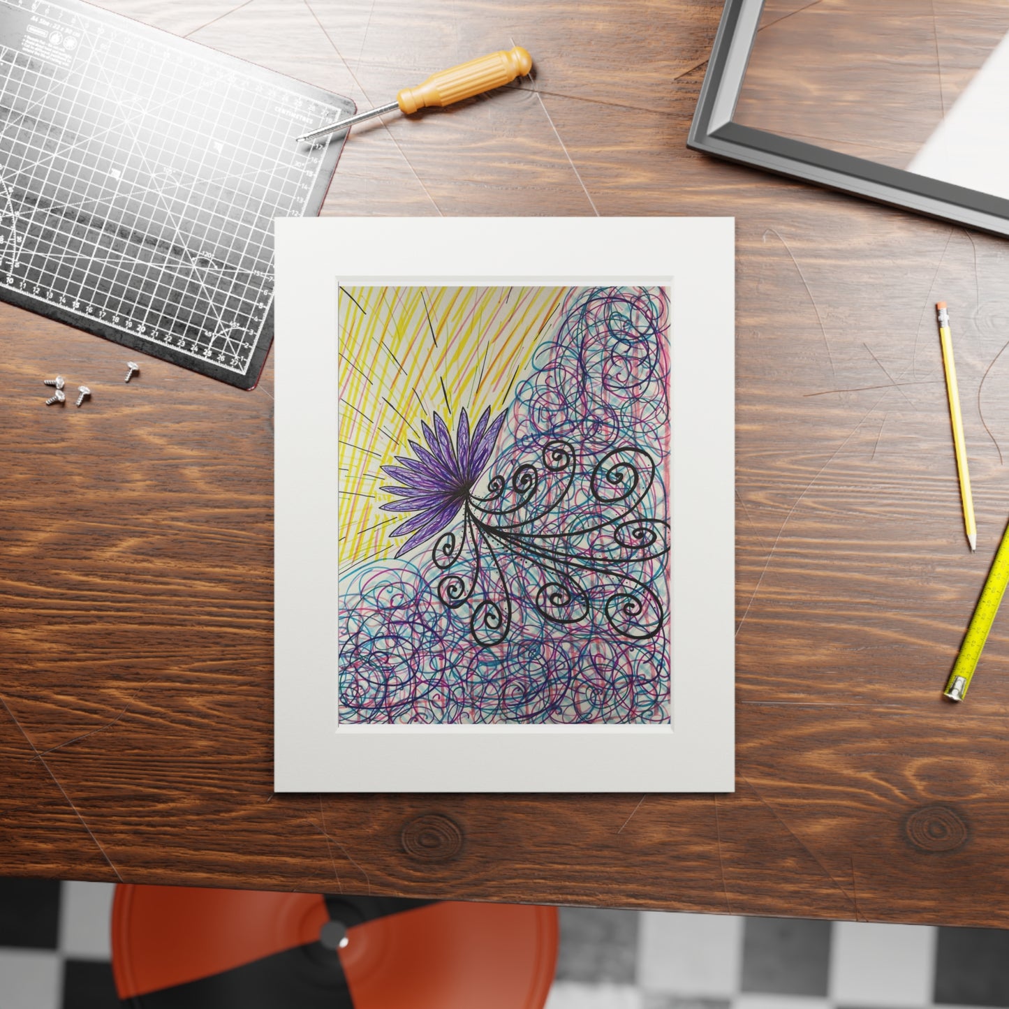 Fine Art Prints (Passepartout Paper Frame)