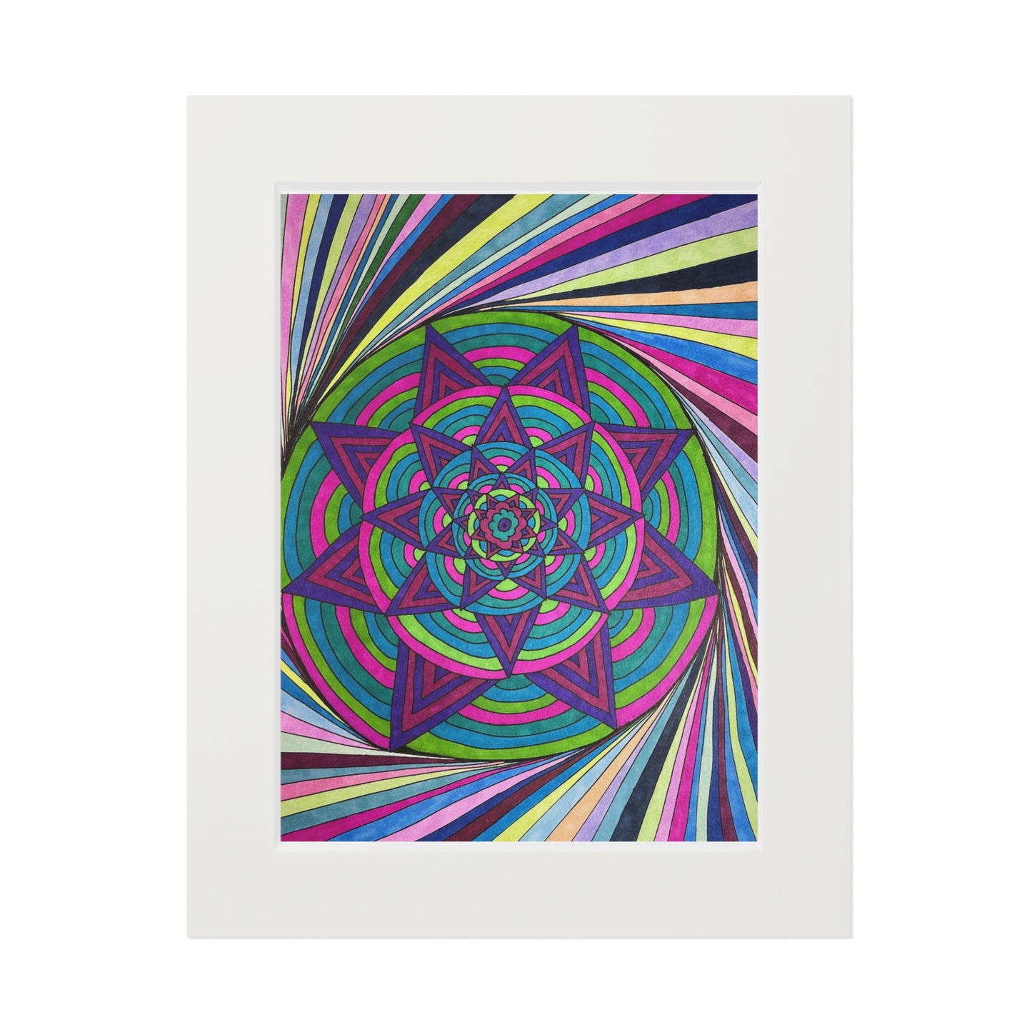 Fine Art Prints (Passepartout Paper Frame)