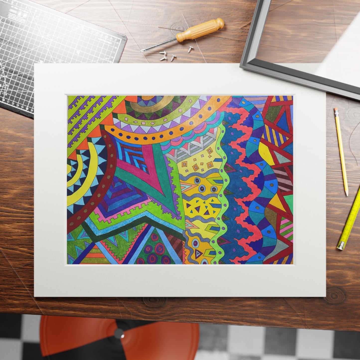 Fine Art Prints (Passepartout Paper Frame)