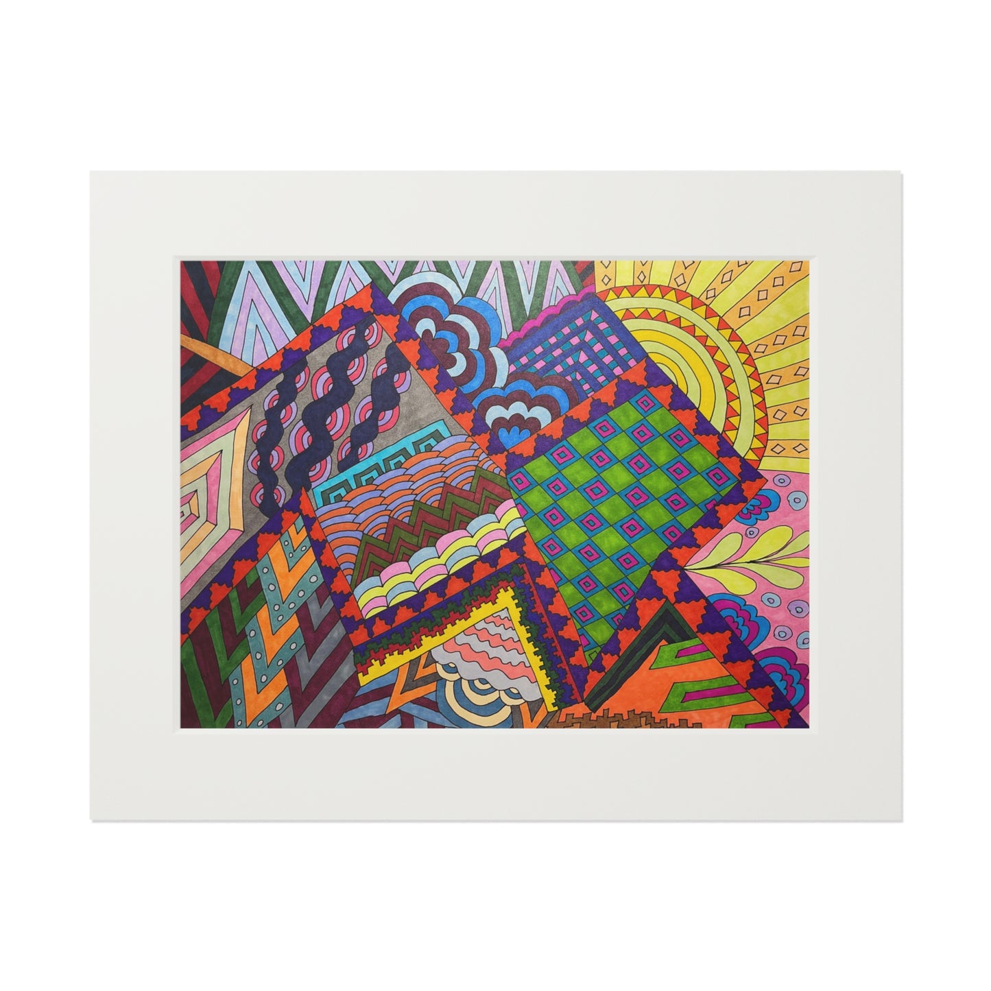 Fine Art Prints (Passepartout Paper Frame)