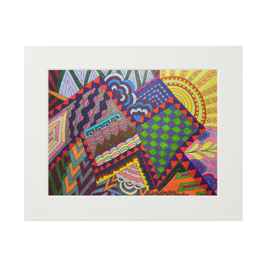 Fine Art Prints (Passepartout Paper Frame)