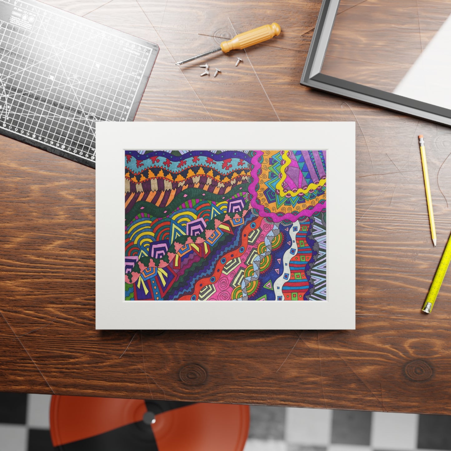 Fine Art Prints (Passepartout Paper Frame)