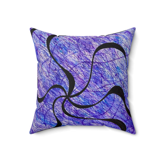 Spun Polyester Square Pillow