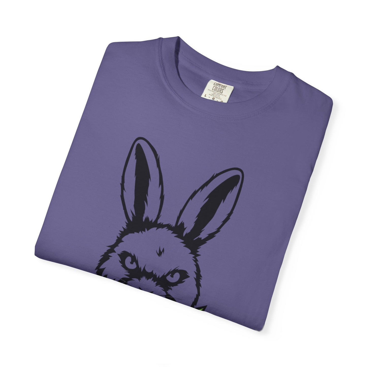 Funny Bunny Unisex T-shirt, Evil Rabbit Tee, Bunny Lover Gift, Rabbit Graphic Shirt, Animal Theme Top