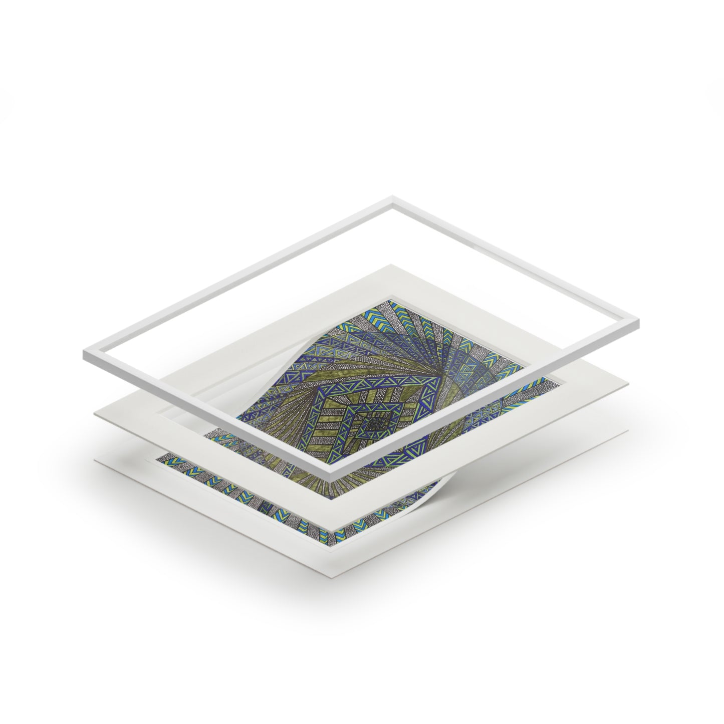 Fine Art Prints (Passepartout Paper Frame)