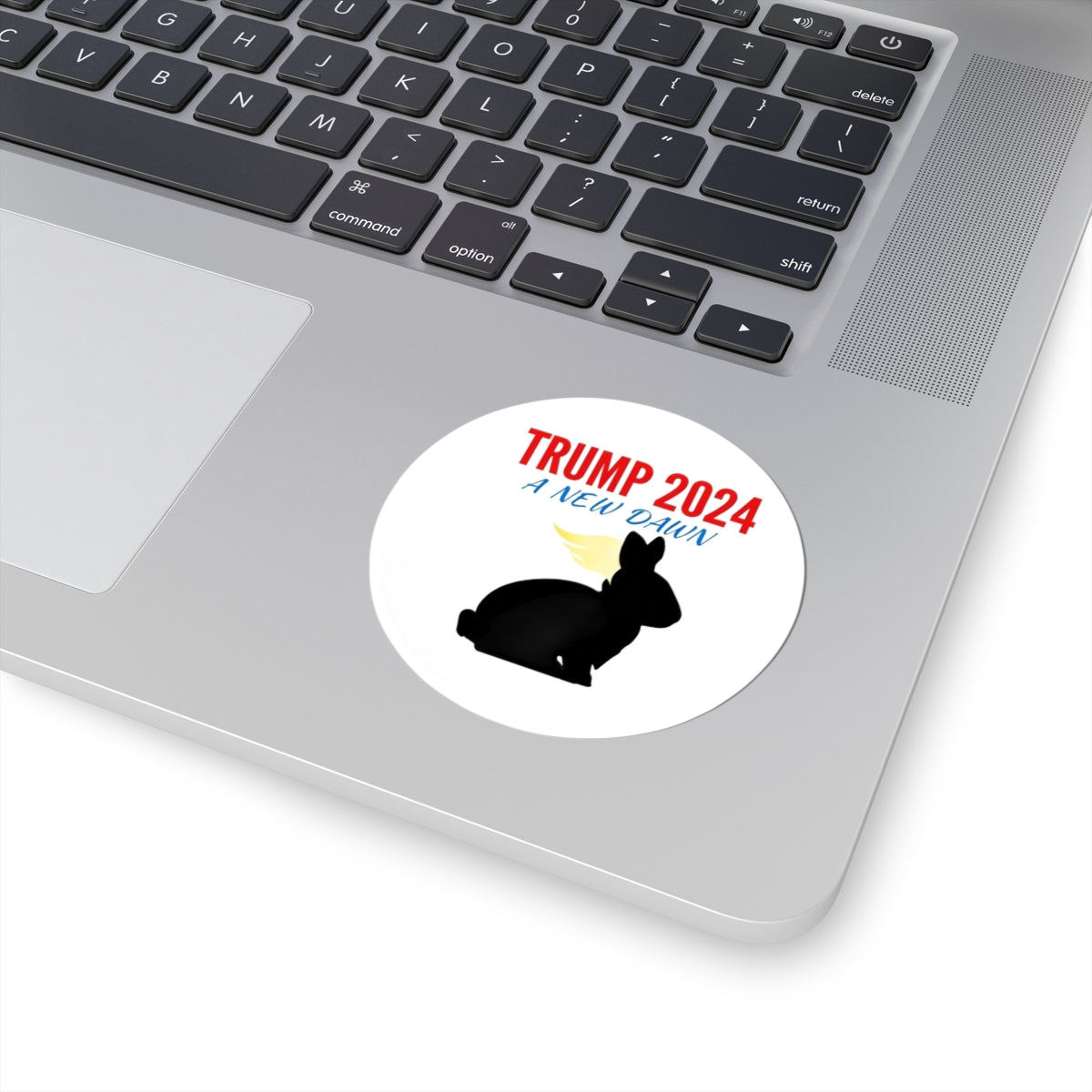 Trump 2024 Kiss-Cut Stickers - A New Dawn, Political Decal, Campaign Stickers, Laptop Accessories, Gift for Supporters, Party Decor