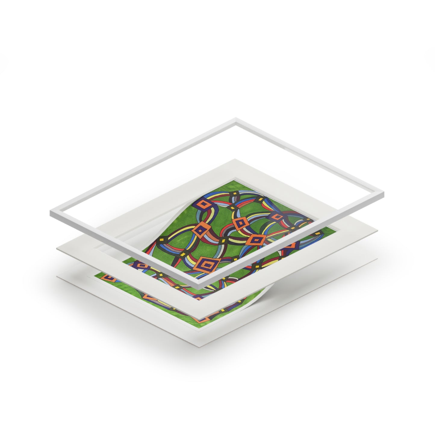 Fine Art Prints (Passepartout Paper Frame)