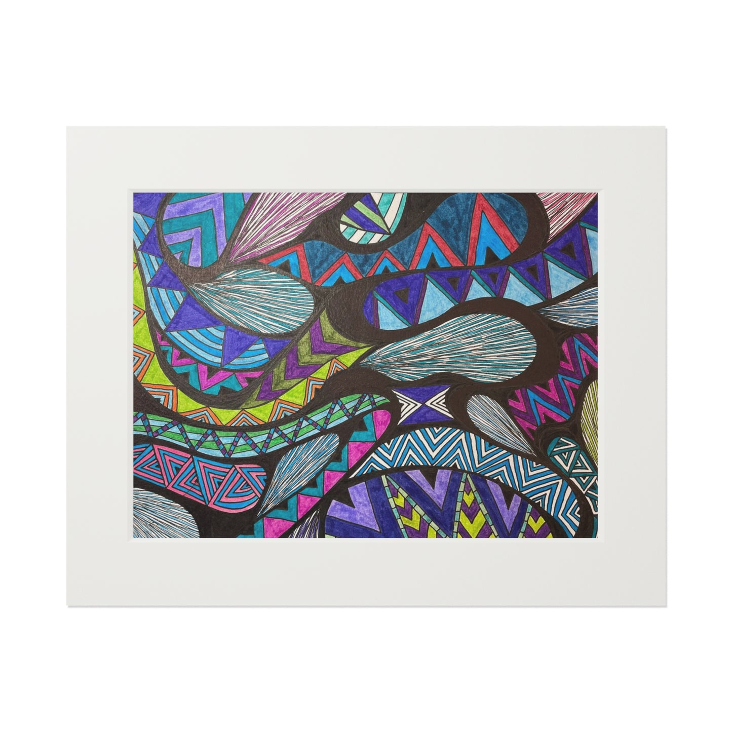 Fine Art Prints (Passepartout Paper Frame)