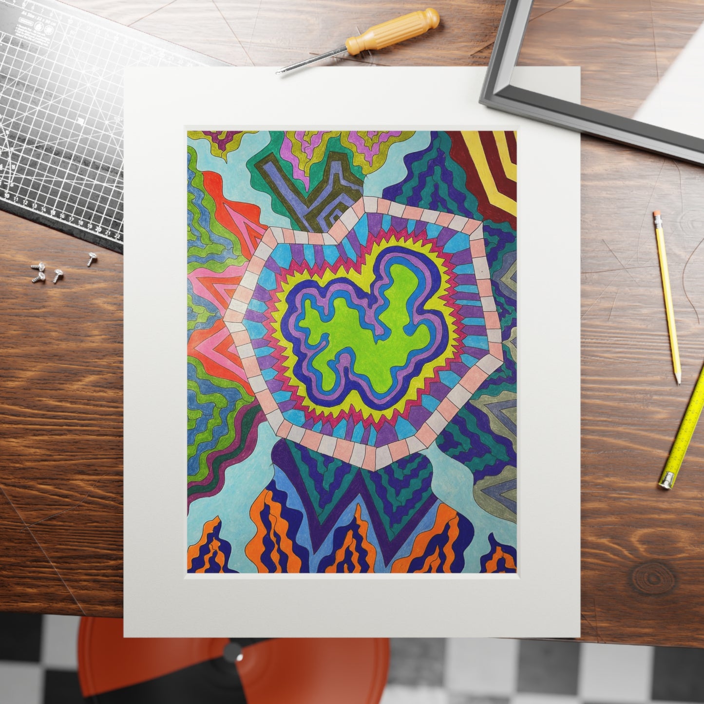 Fine Art Prints (Passepartout Paper Frame)