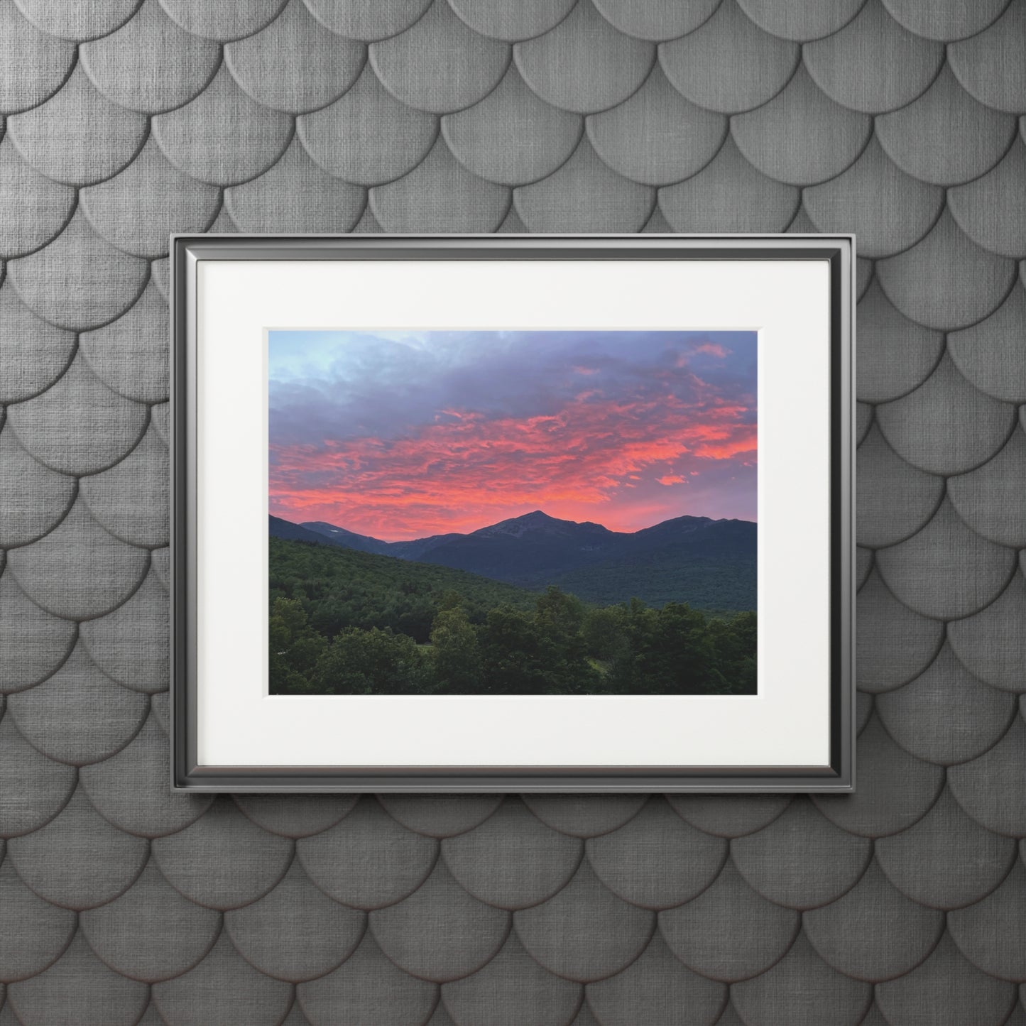 Sunset White mountains NH