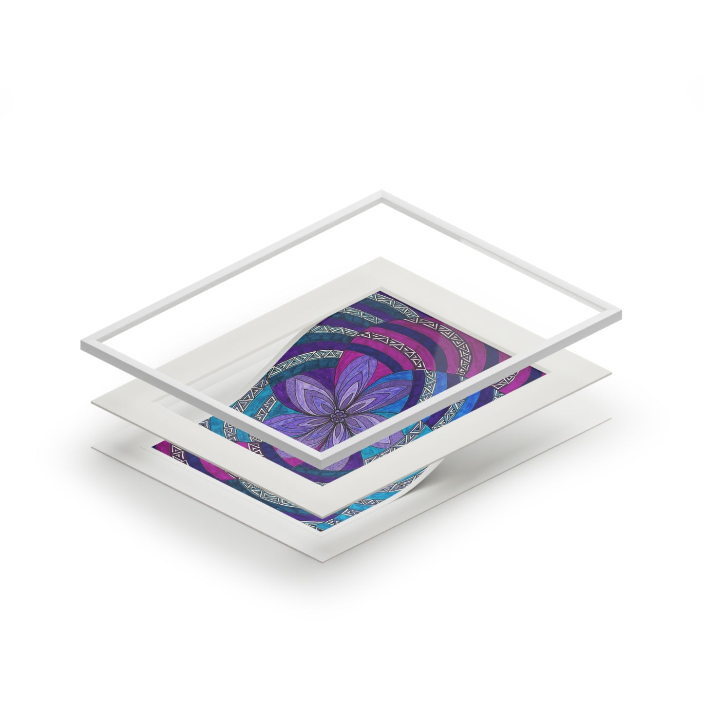 Fine Art Prints (Passepartout Paper Frame)
