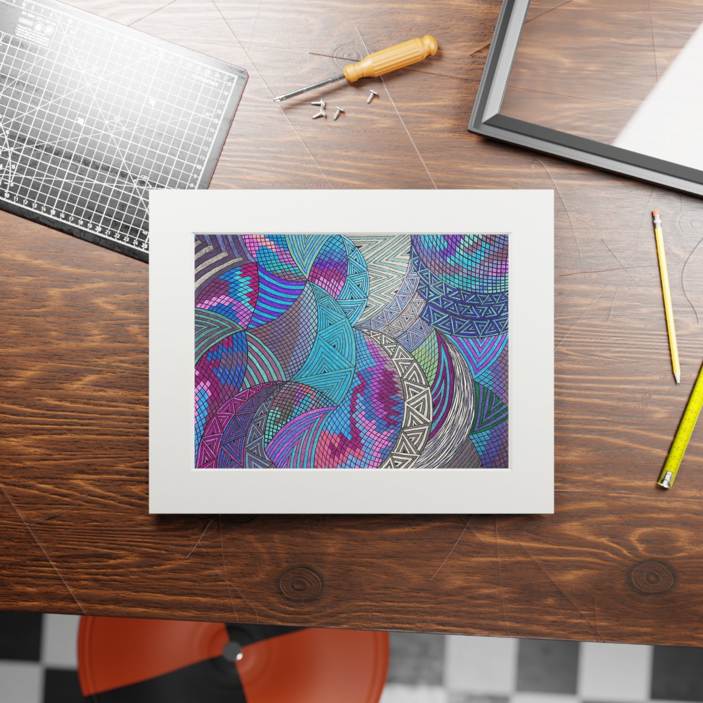 Fine Art Prints (Passepartout Paper Frame)