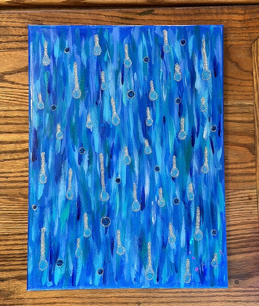 If raindrops 🌧️ were sparkly ✨