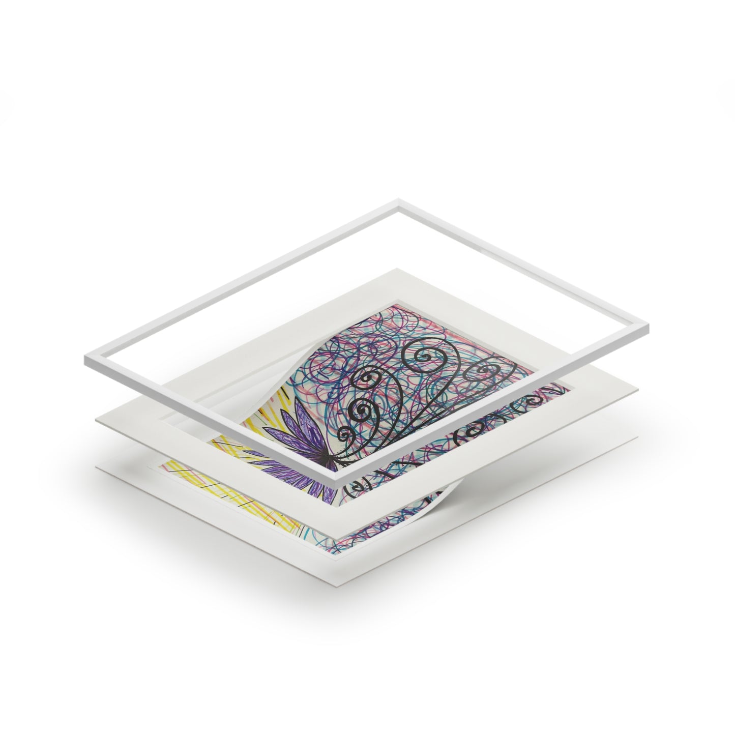Fine Art Prints (Passepartout Paper Frame)