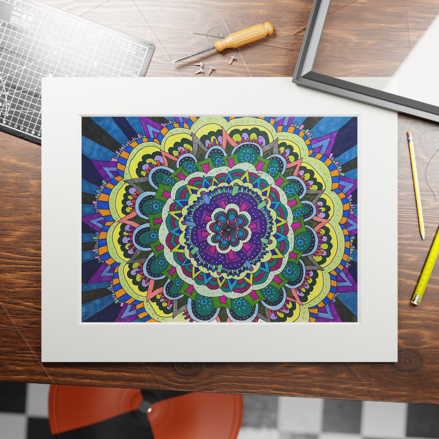 Fine Art Prints (Passepartout Paper Frame)