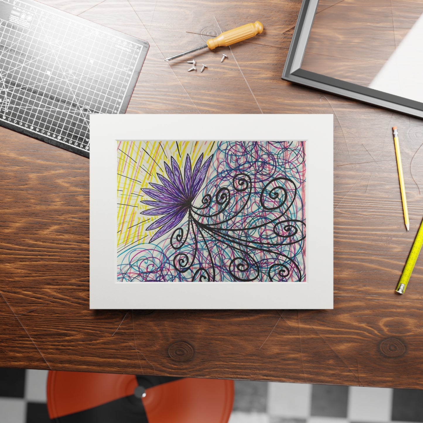 Fine Art Prints (Passepartout Paper Frame)