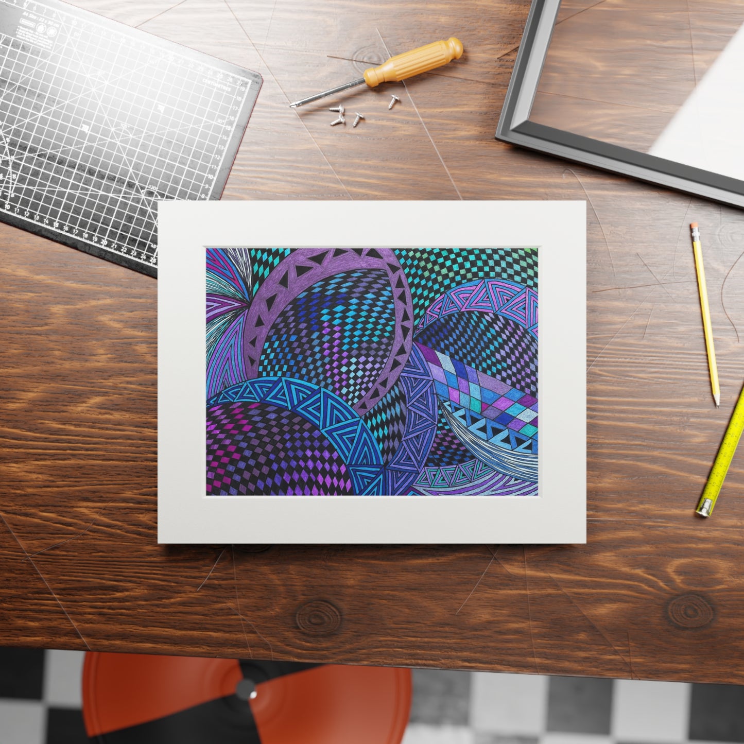 Fine Art Prints (Passepartout Paper Frame)