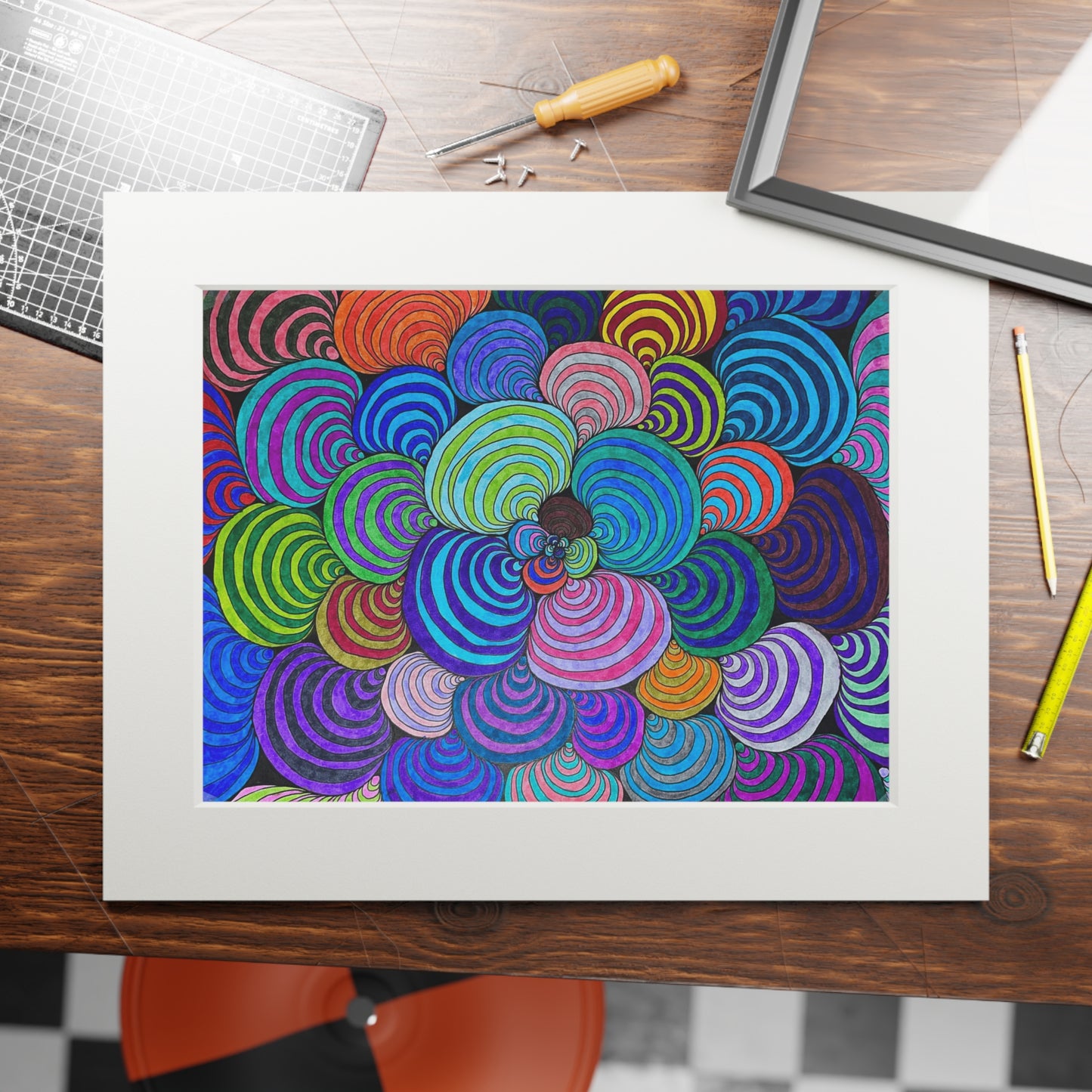 Fine Art Prints (Passepartout Paper Frame)