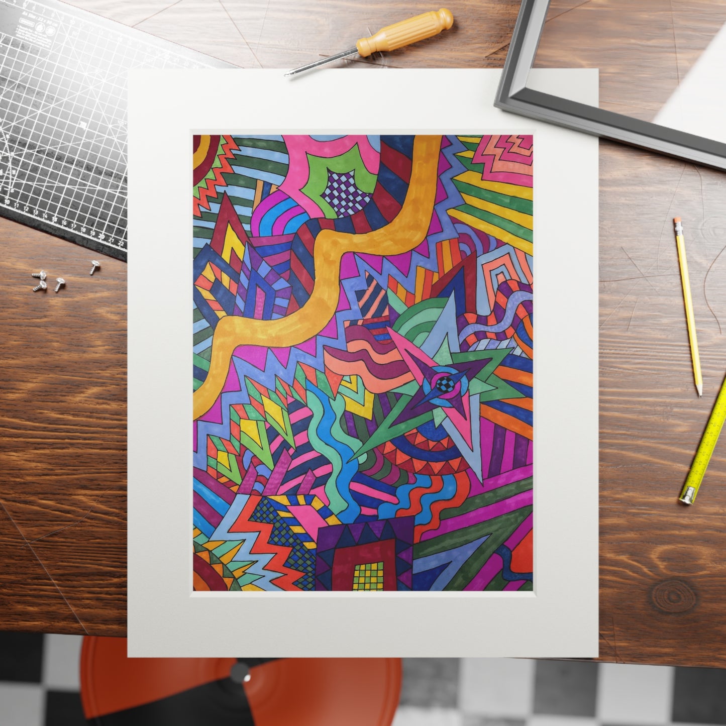 Fine Art Prints (Passepartout Paper Frame)