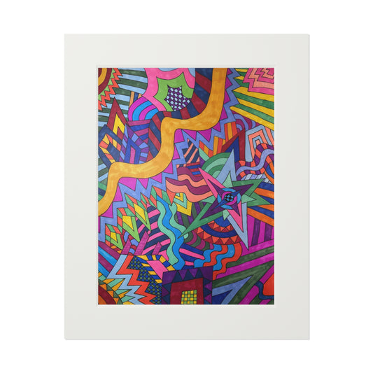 Fine Art Prints (Passepartout Paper Frame)