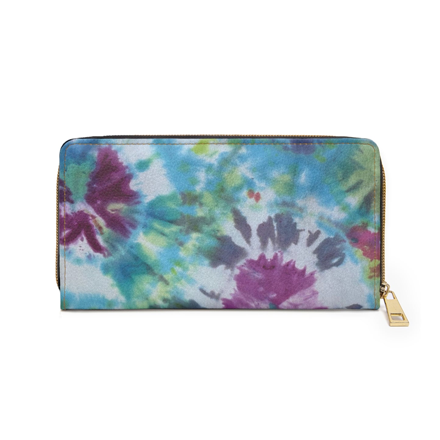 Tye dye print Zipper Wallet