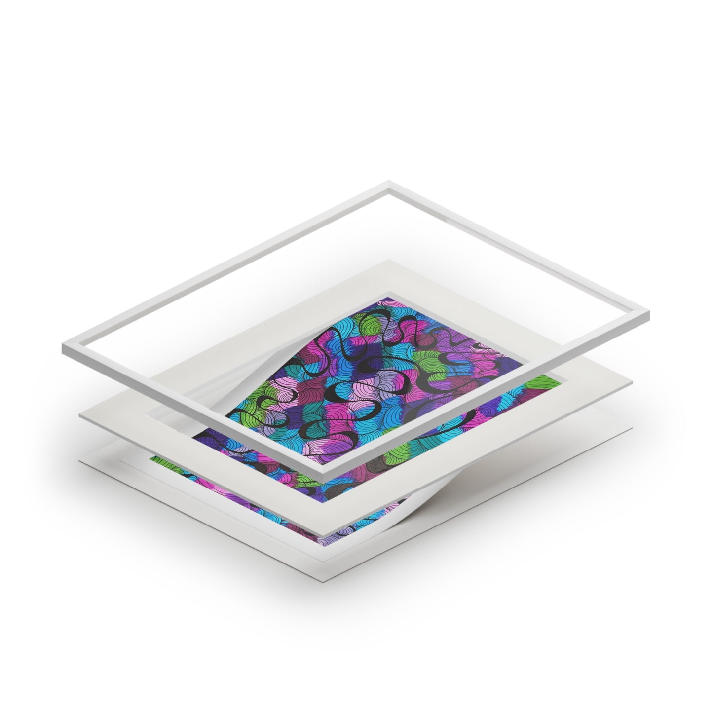 Fine Art Prints (Passepartout Paper Frame)